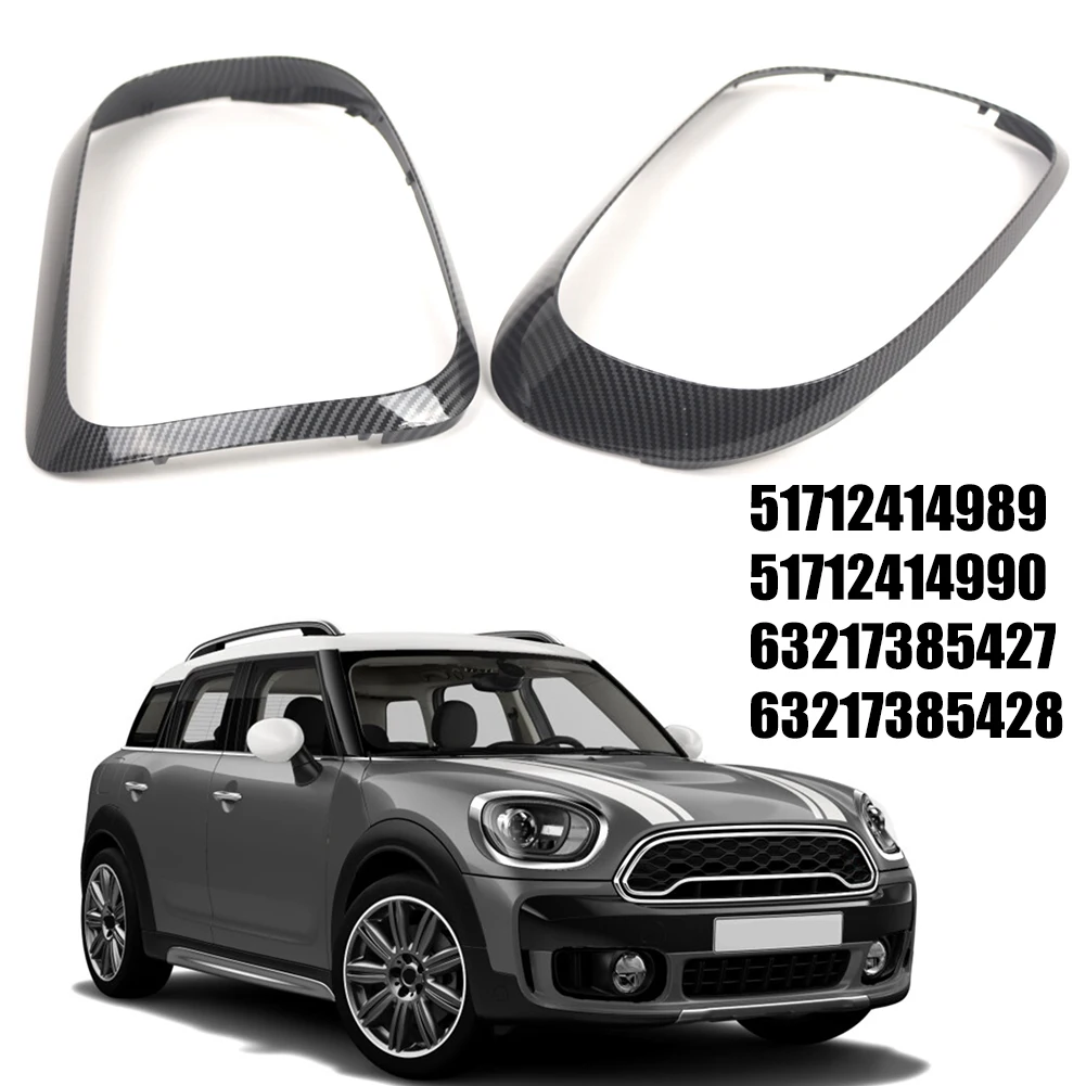 

Car Taillight Frame ABS Carbon Fiber Rear Tail Light Lamp Cover Trim For Mini Cooper Countryman F60 Car Accessories