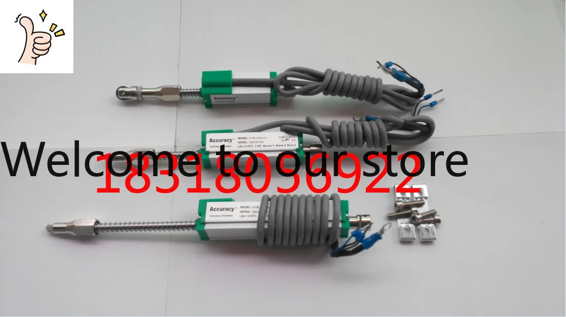 

KTR Spring Reset Electronic Ruler KTR-300mm Displacement Sensor, Sliding Resistance Ruler, Potentiometer