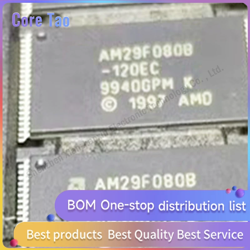 1pcs/lot AM29F080B-120EC AM29F080B 29F080B  TSOP40 Memory chip
