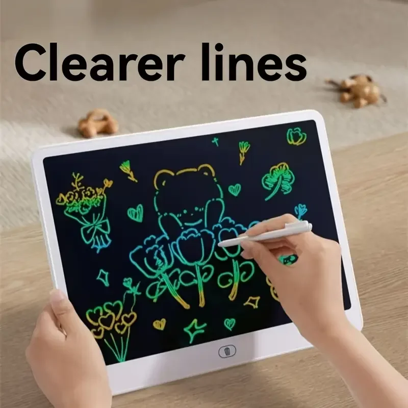 16 Inch LCD Writing Tablet Digital Drawing Board Reusable Electronic Handwriting Pad Erasable Graphic Notepad for Kids Students Office Home Note Taking view 8