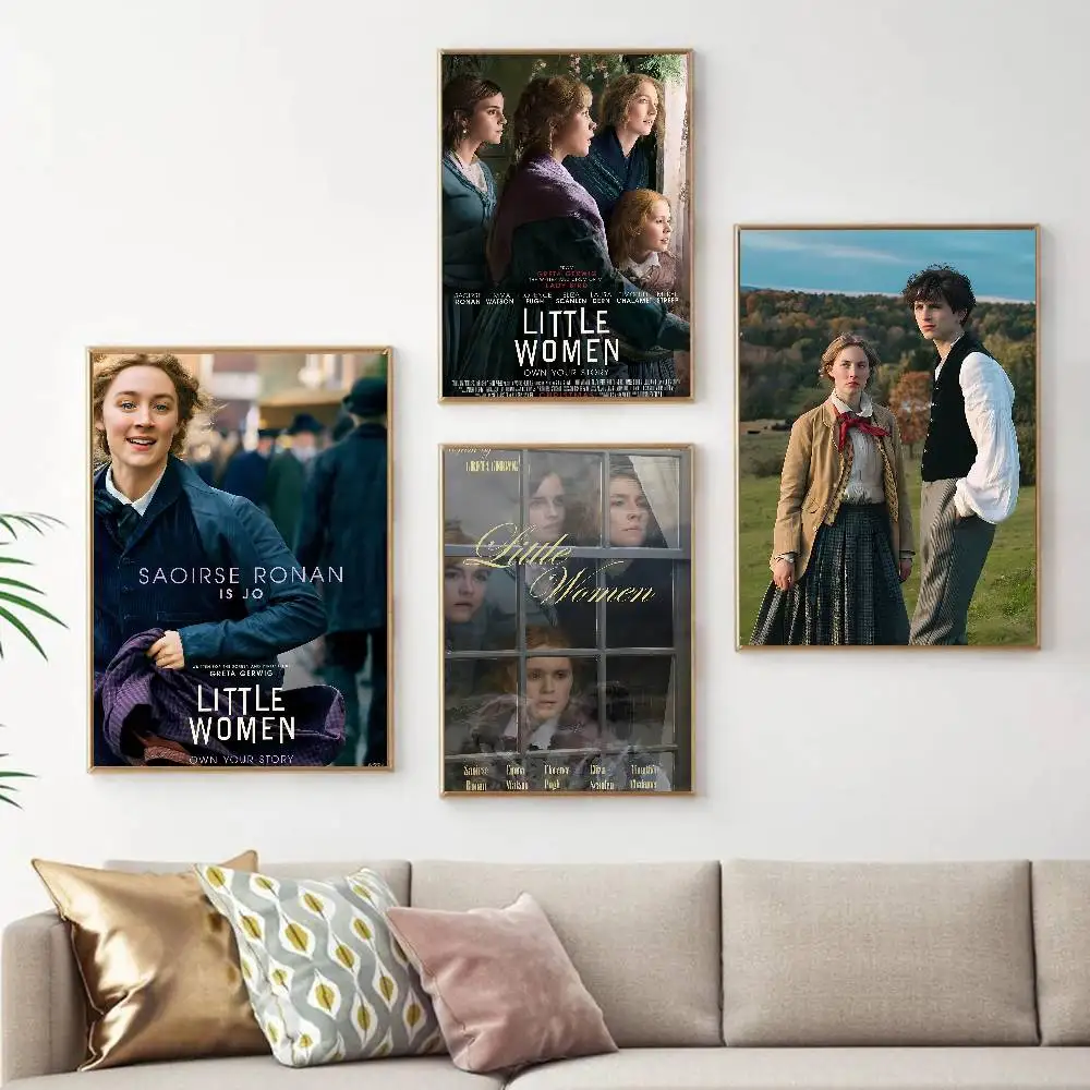 American Movie Little Women Gift Frameless Poster Personalized Gift For Lovers Customizable Home Decor