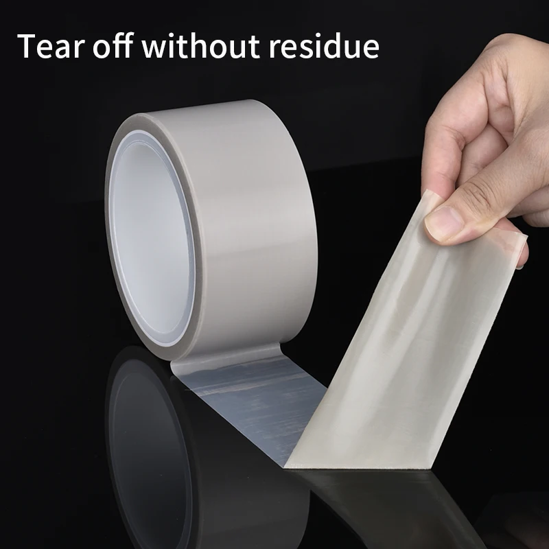 PTFE Tape, Single Side Silicone Adhesive PTFE Film Tape Sheets, Heat Resistant Film Tape for Heat Press Machine