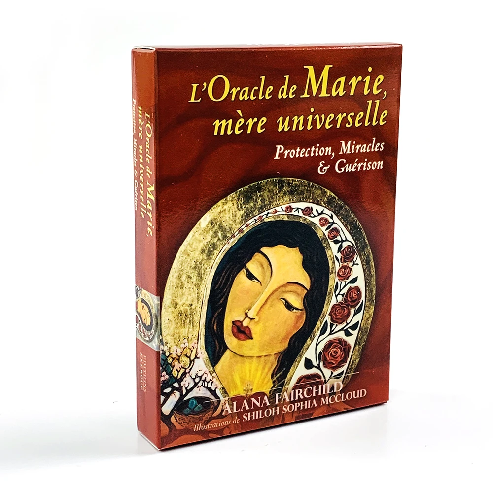 L'Oracle De Marie Mère Universelle Oracle Cards 44 Card Divine Mother Guidance Deck Spiritual Meditation Divination Board Games