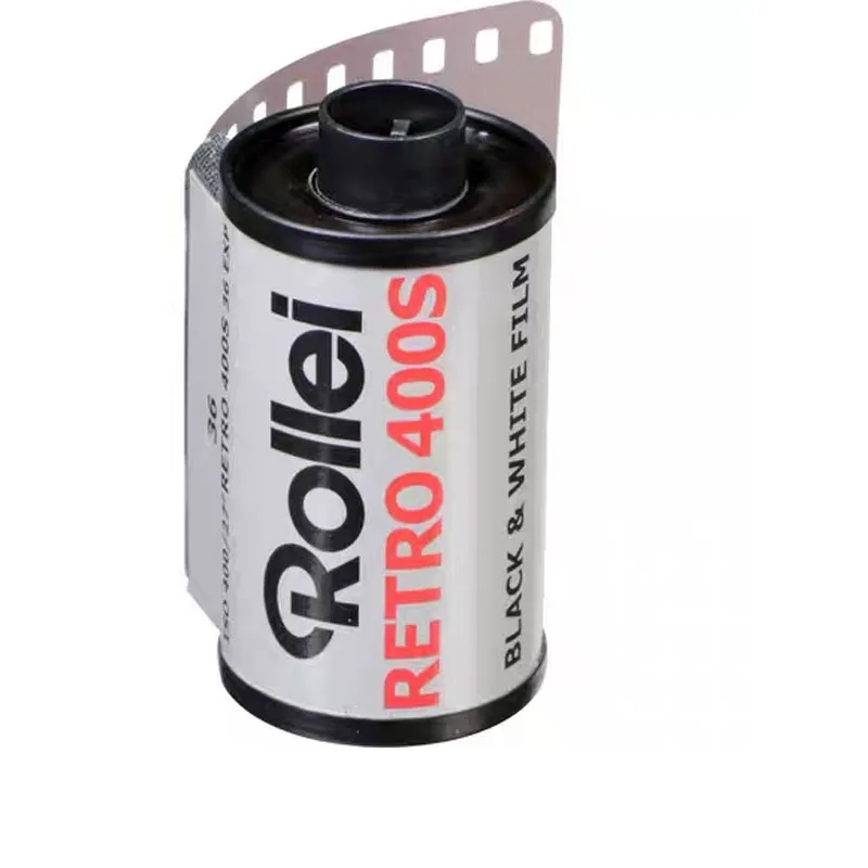 1-10Rolls rolei Retro 400s 135 35mm pellicola negativa in bianco e nero 36 esposizioni per telecamera Kodak (data di scadenza: gennaio 2025)