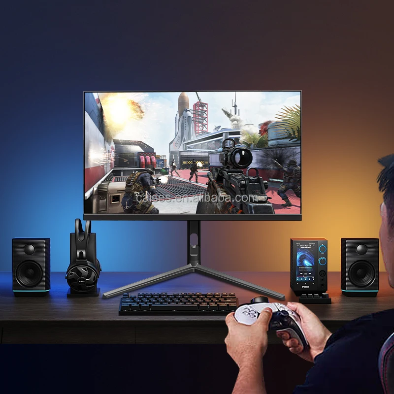 

Лидер продаж, 27-дюймовый плоский игровой дисплей высокой четкости, 75 Гц, 165 Гц, 240 Гц, 1080p, светодиодный сверхширокий настенный дисплей