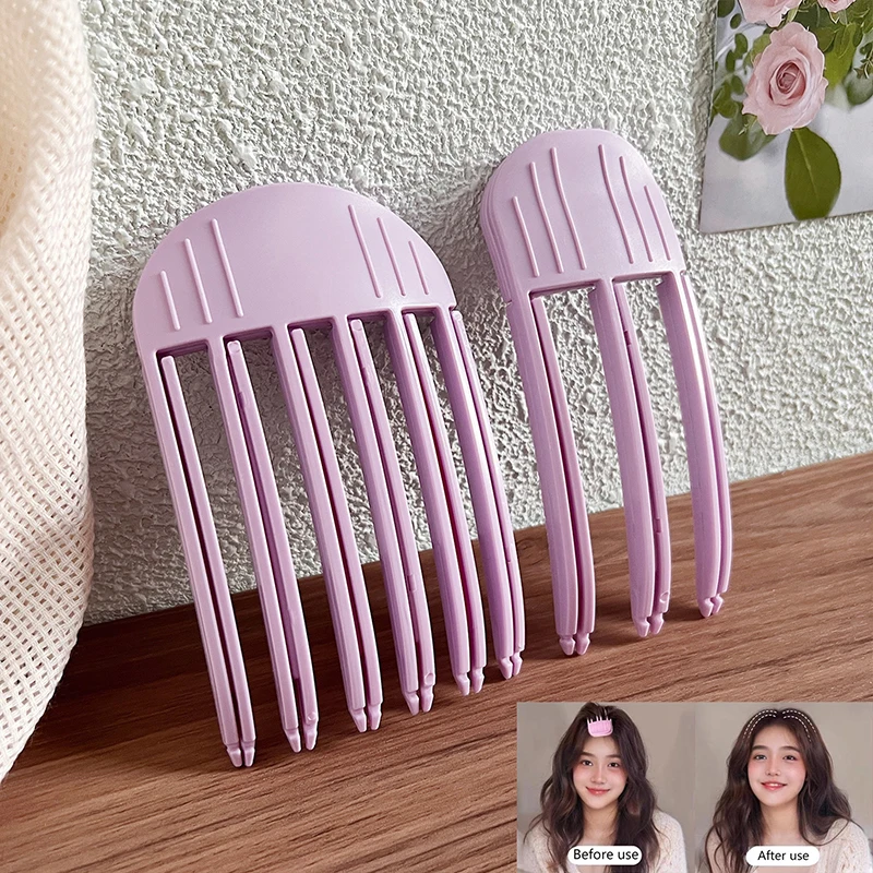 

High Head Artifact Fluffy Hair Roots Lazy And Traceless Hairpin Full Hair Styling Visual Increase Of Hair Volume Hairpin Profess