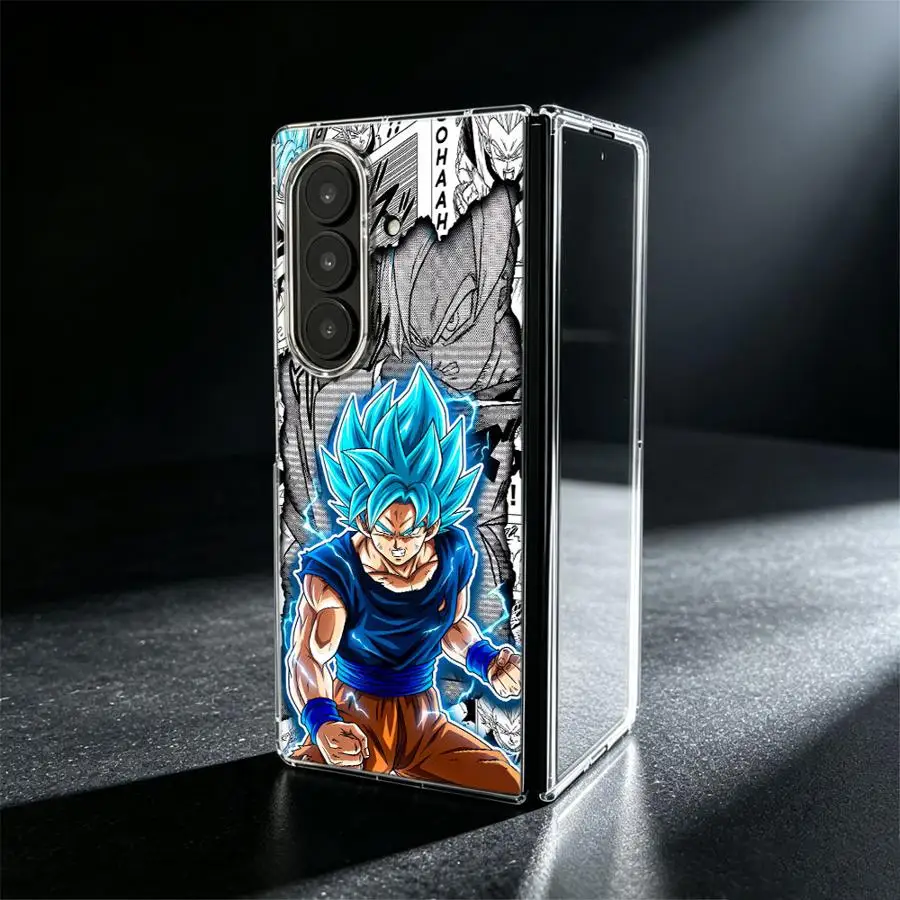 Phone Cover Case for Samsung Galaxy Z Fold 8 Ultra ZFold5 ZFold3 ZFold7 ZFold4 ZFold6 Z Fold 7 6 5 4 3 Dragon Balls SSB Gokus