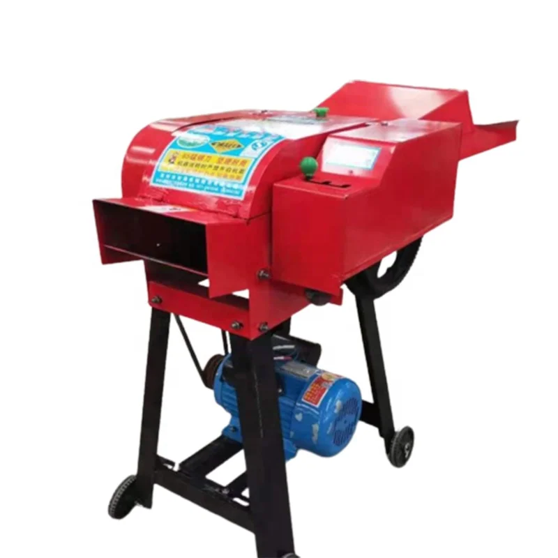 Small Animal Feed Grass Ensiling Hay Chaff Straw Maize Silage Chopper Paddy Straw Cutting Machine Hay Cutter And Crusher
