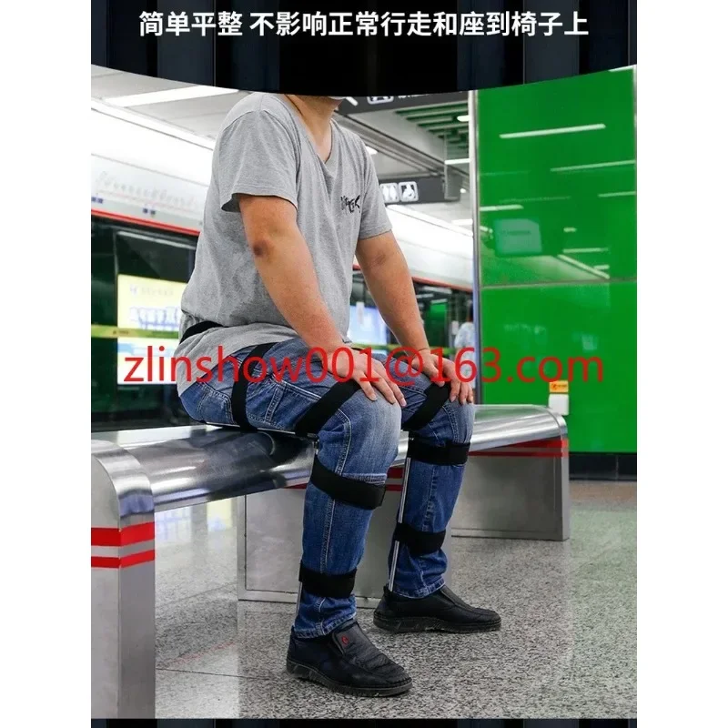 Portable Sports Wearing Invisible Seat Folding Stool Exoskeleton Wearing Chair Fishing Travel Multifunctional Seat