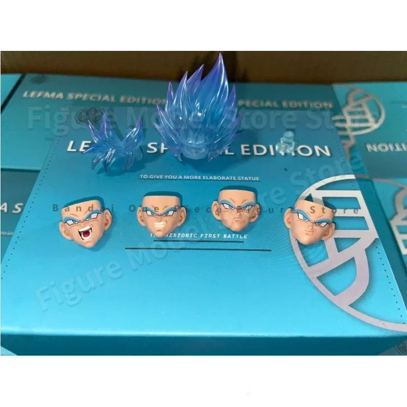 In Stock LEFMA Dragon Ball SHF Super Saiyan God Super Blue Kaio-Ken Son Goku Accessories Action Figure Animation Toy Gift Model