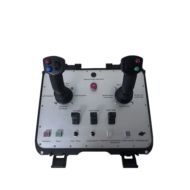 Equipment Cross Joystick Hydraulic Remote Control Excavator Easy Installation IP68 Waterproof