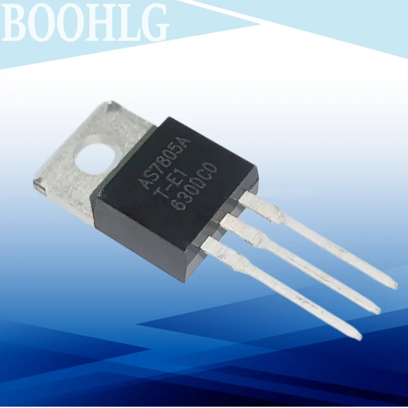 10PCS AS7805A Original Genuine AS7805AT-E1 Direct Plug TO-220 Low Voltage Difference Three-Terminal Voltage Regulator Chip
