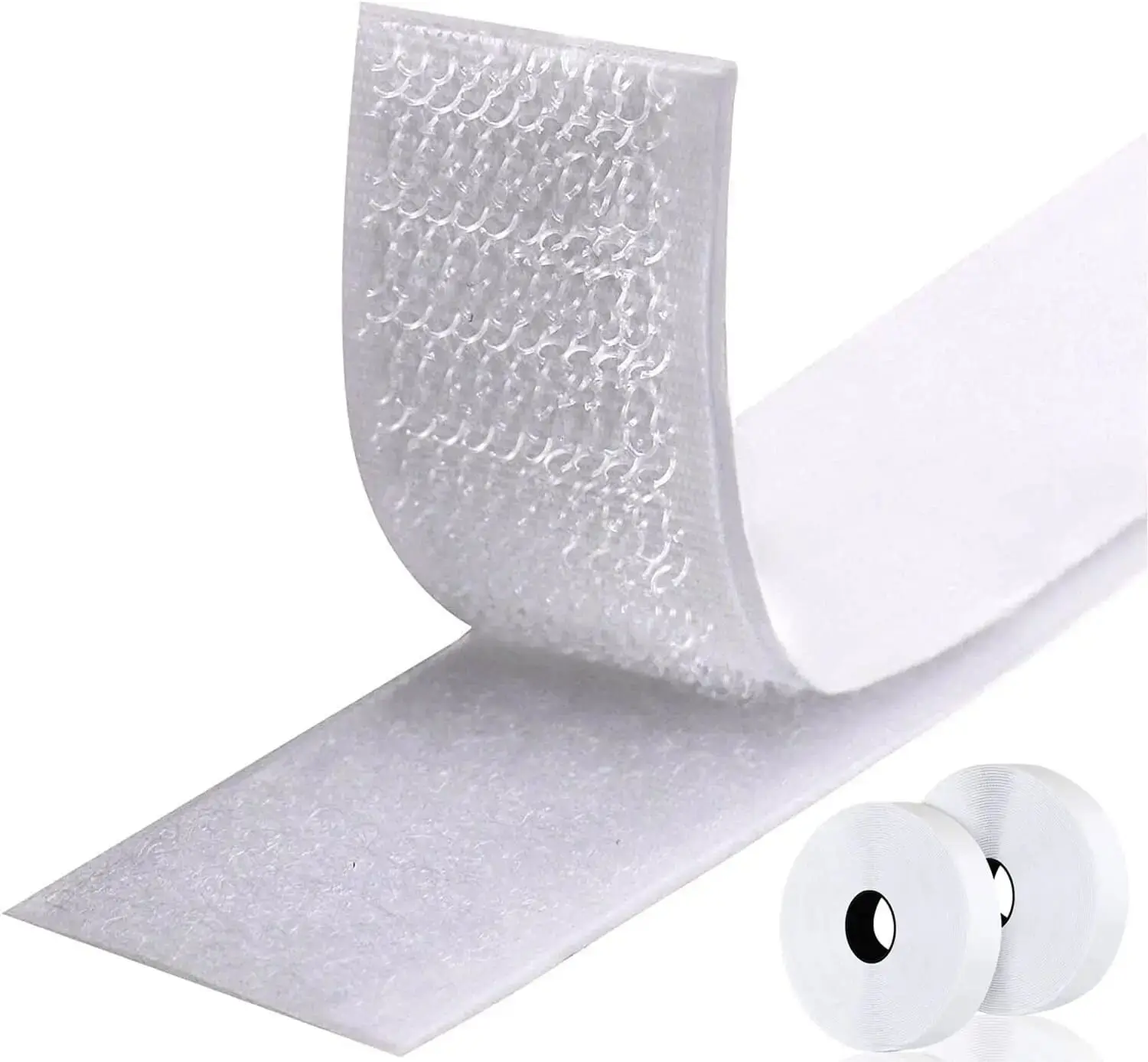 50mm Self-adhesive Hook and Loop Tape, Heavy Duty Nylon Fastener for DIY/Home Improvement/Furniture/Craft/Garage (Free Shipping)