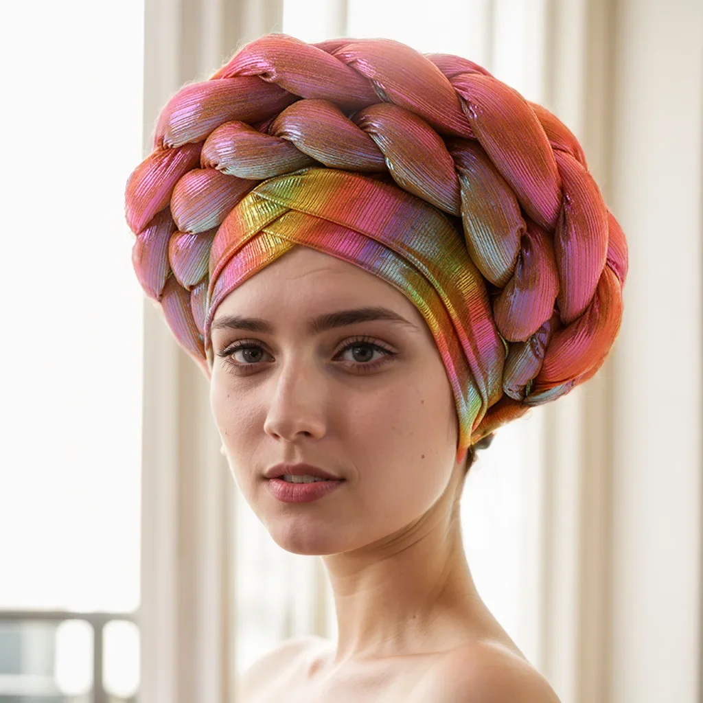 أحدث ربطة رأس أفريقية للسيارات Geles Aso Oke مصنوعة بالفعل أغطية رأس حجاب إسلامي عمامة ضفائر نسائية جاهزة لتغطية الرأس قبعة بونيه