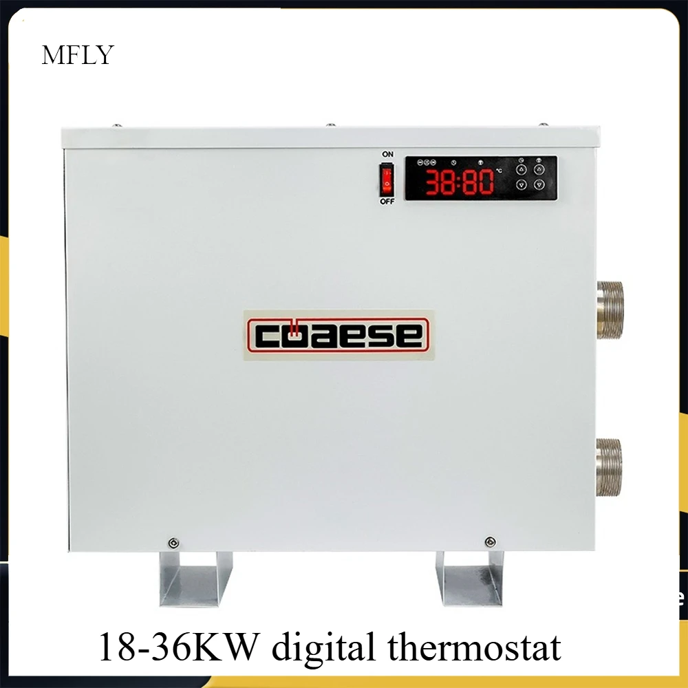 18-36KW The Water Circulation Electric Heating Thermostat Equipment Is Suitable for Bathrooms Swimming Pools Aquaculture 380V