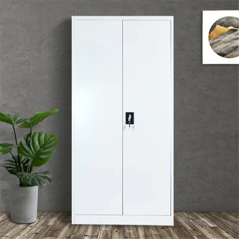 LAKSHYO Hot Selling Adjustable Shelves 2 Doors Lightning Locker School Workshop Office Metal File Storage Cabinet