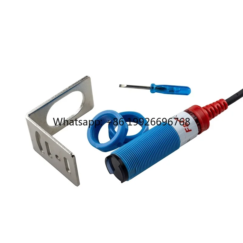 

M18 PNP. Фотодатчик без зеркального отражения 2м 12-24В DC с сертификатом CE