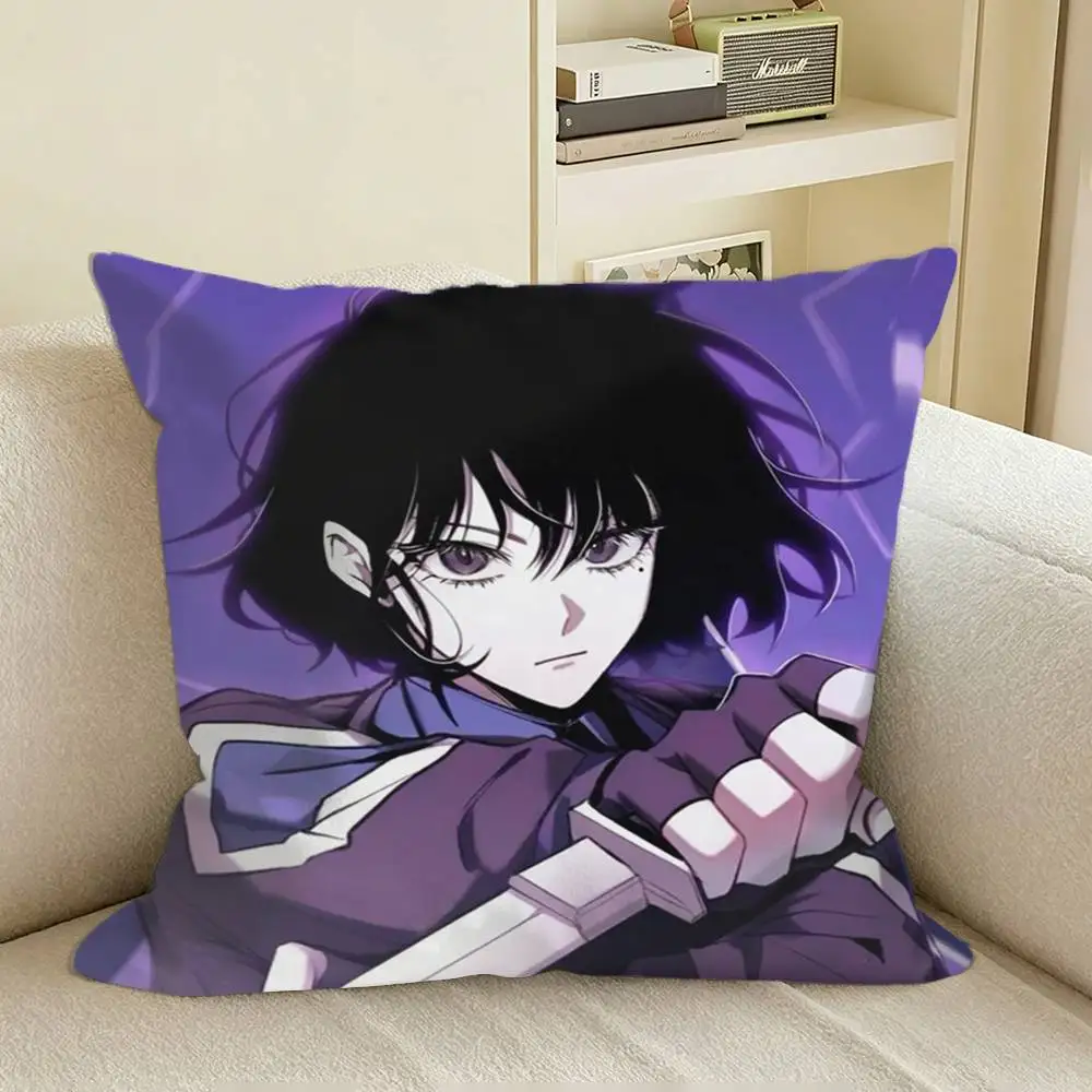 Han Sooyoung Omniscient ReaderS Viewpoint Square Sofa Pillow Cover Solid Color Living Room Home Decor Cushion Case