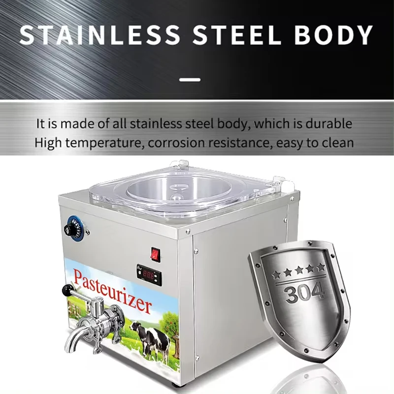 Mini Pasteurizer Machine Commercial Ice Cream Maker Ice Cream Equipment Batch Pasteurizer Milk