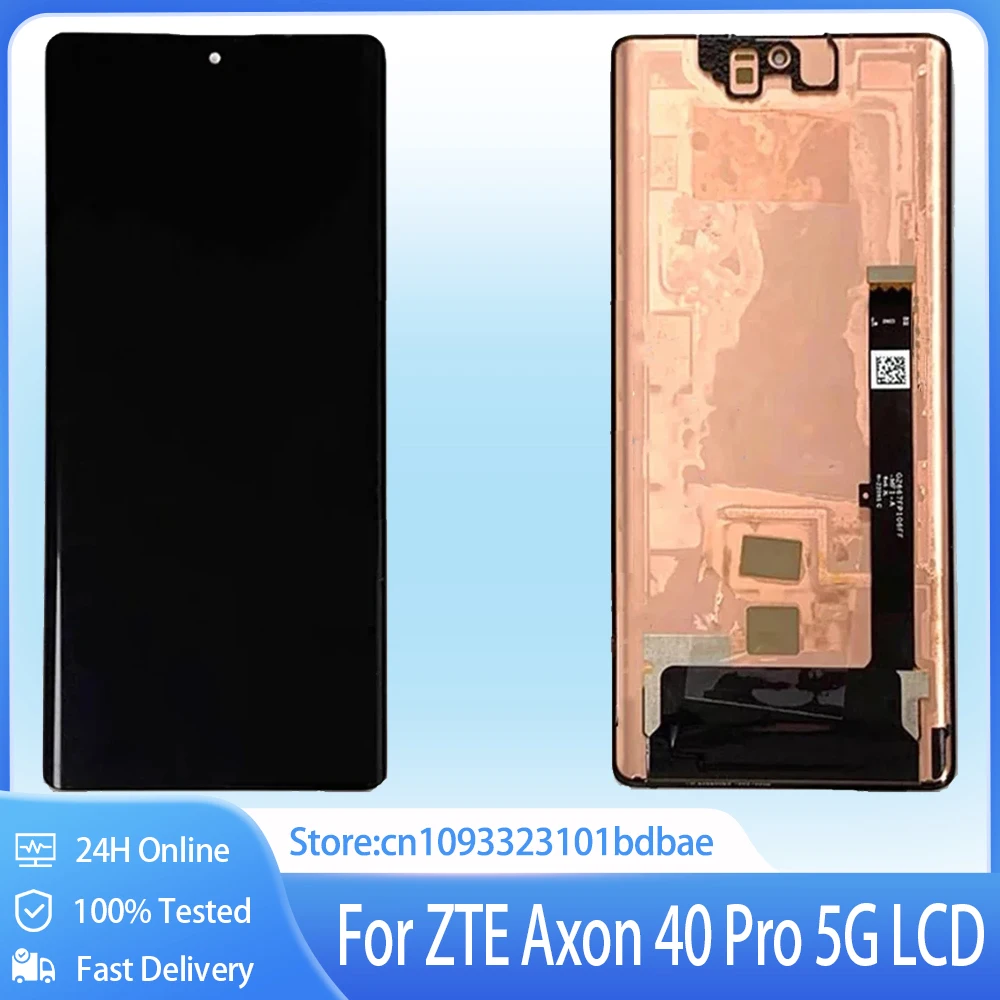 6.67'' AMOLED For ZTE Axon 40 Pro 5G A2023 LCD Touch Screen Assembly Replacement Fo ZTE Axon 40 Pro A2023 LCD Display