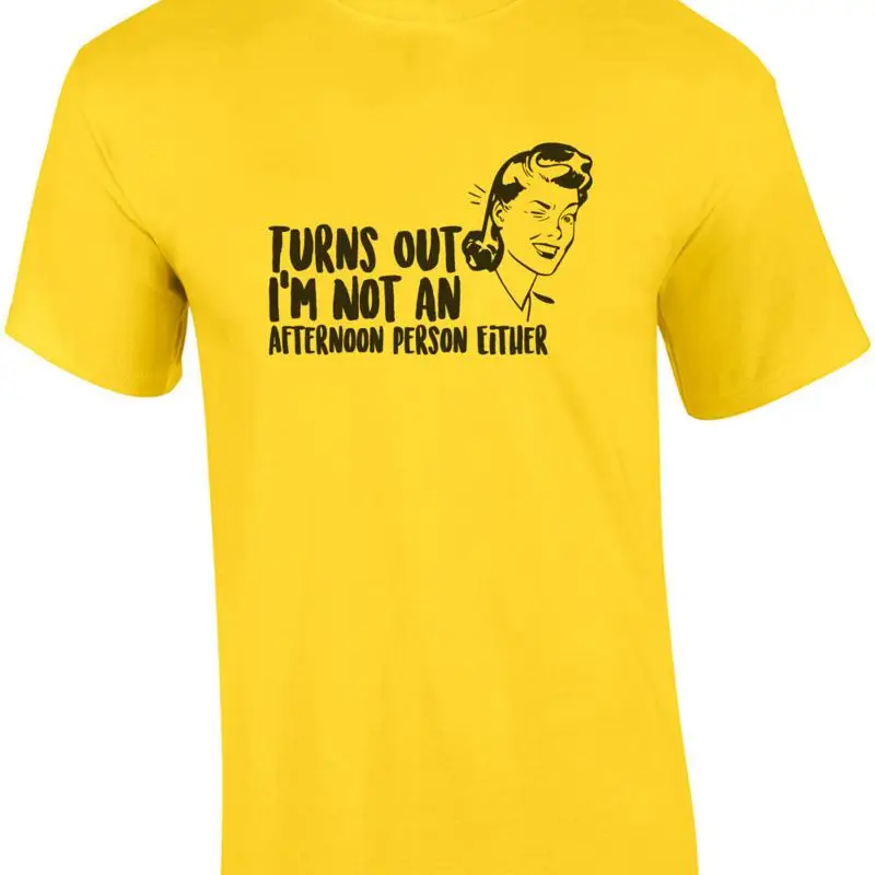 

превращается, что я не послеобеденный человек - забавная саркастическая футболка