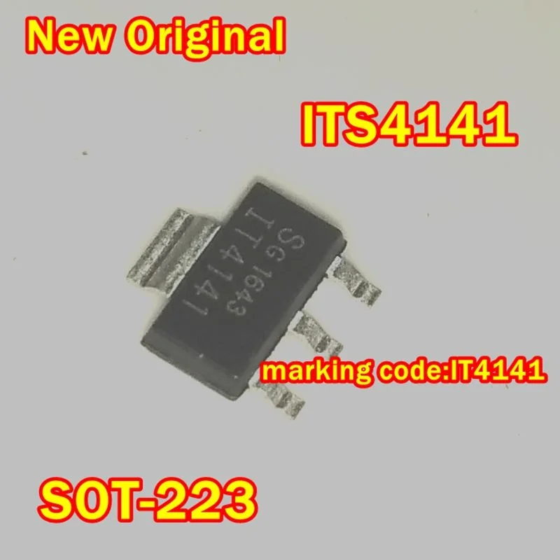 1Pcs to 100Pcs New Original Its4141 Its4141N Sot-223 Marking Code:It4141 Smart High-Side Power Switch