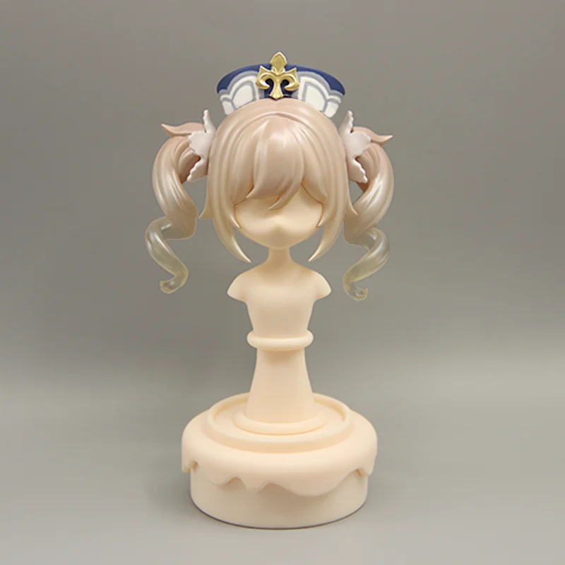 Genshin Impact Barbara Handmade OB11 OB22 GSC Hair Shell Detachable Hair Wig Faceplates BJD Doll Accessories Game Anime Toy Kids