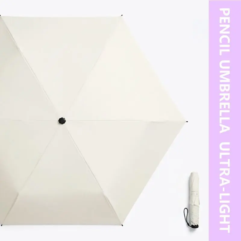 Ultra‑Light Pocket Sun Umbrella Vinyl Sunscreen Portable Anti‑UV Rainproof Parasol for Outdoor Daily Use