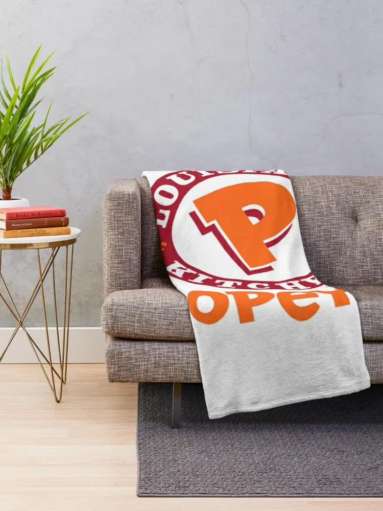 Popeyes Louisiana Kitchen (Popeyes) Throw Blanket warm for winter Luxury Brand Blankets