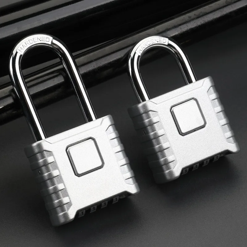 4-Digit Number Combination Padlock Waterproof Strong Hardened Suitable for Indoor Outdoor Fence Door Sturdy Password Code Locks