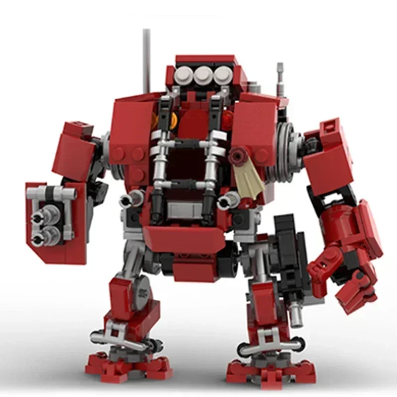 

Hammer Battle Mech Moc Building Bricks Collection Popular Games Model Technology Modular Blocks Gift Christmas Toys DIY Sets