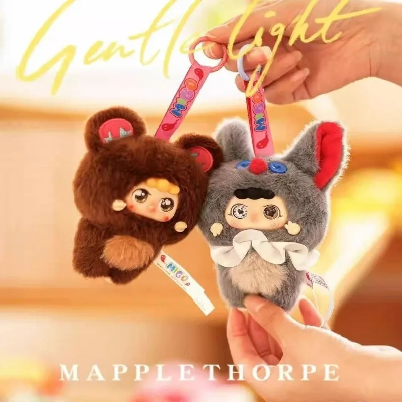 أصيلة Migo Little Troublemaker صندوق أعمى أفخم دمية قلادة المفاتيح لطيف ورائعتين دمية للفتيات هدية عيد ميلاد مفاجأة #1