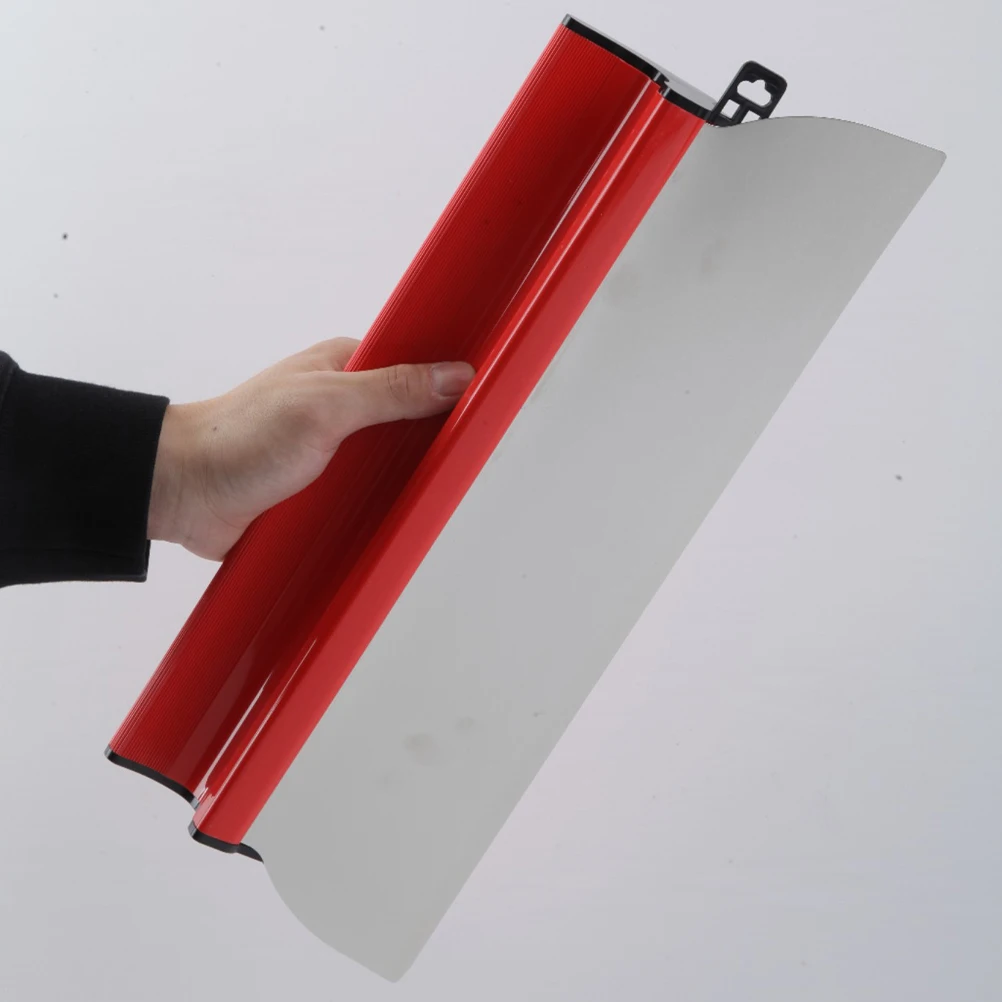 Scraper Tool 40cm Red Drywall Smoothing Spatula Cement Trowel Plasterboard Finishing Wallboard Tools Rendering Plastering