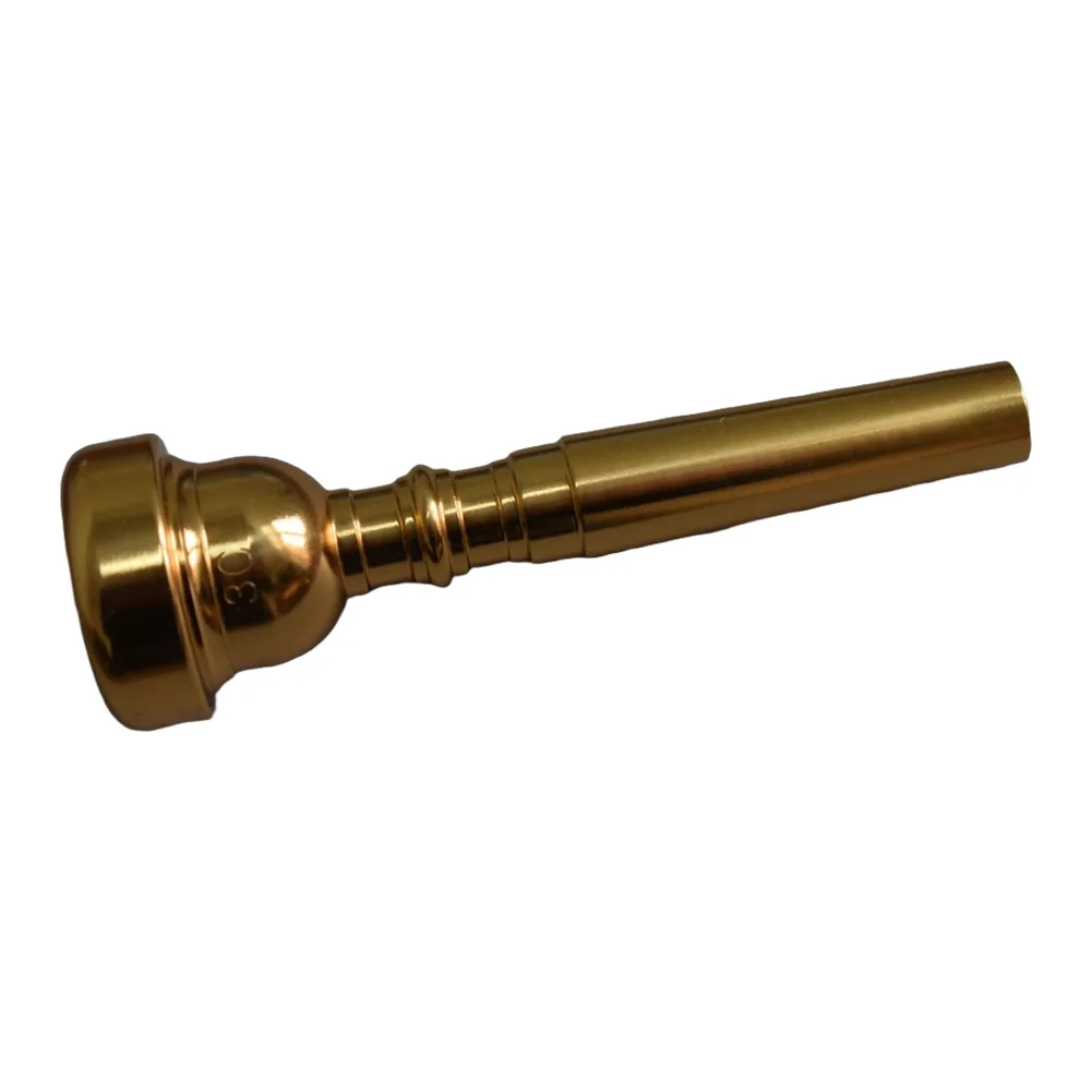 Golden Trumpet Mouthpiece Multiple Size Trumpet Options Brass Musician 7C Mouthpiece Brass Material Clear Precise Tones