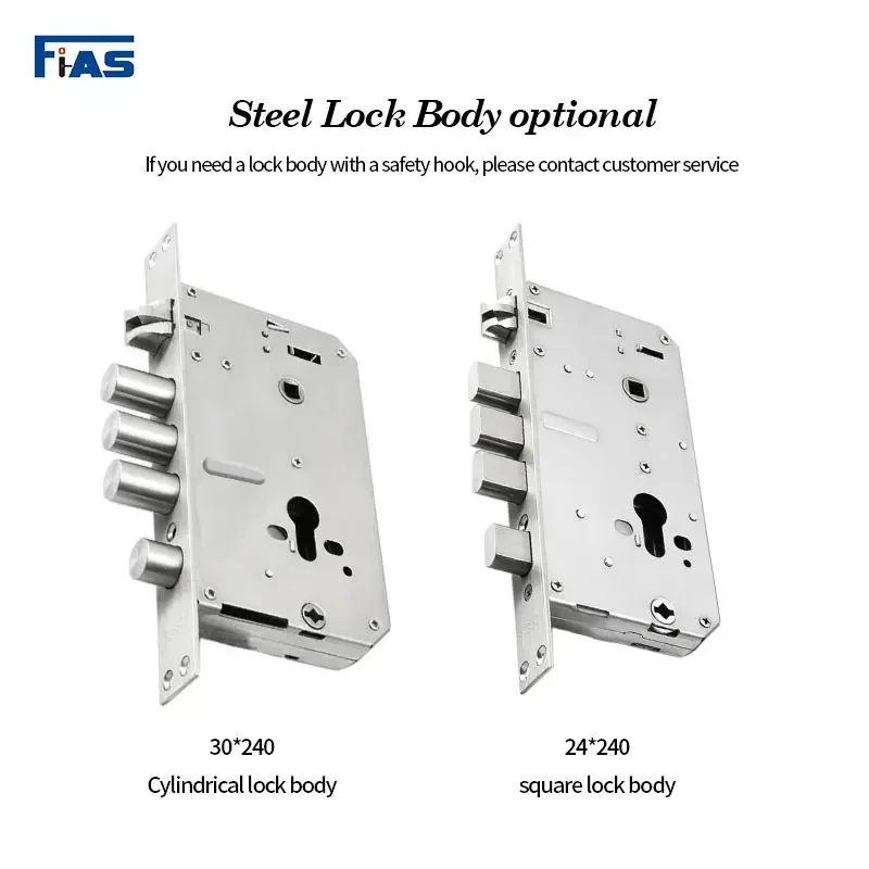 003 2023 new Face Recognition Door Digital Locks biometric fingerprint scanner Handle Wifi Tuya Smart Lock