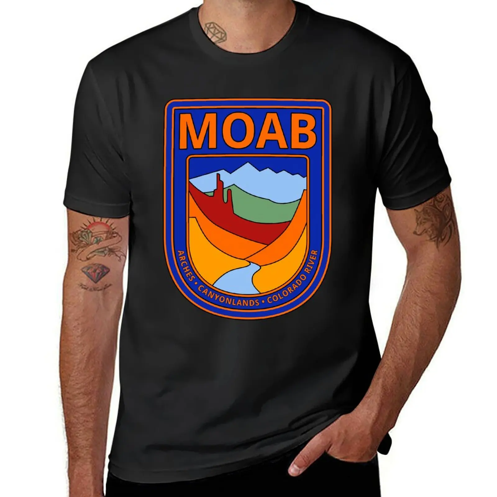 

MOAB T-Shirt boys animal print new edition anime vintage clothes Men's t-shirts