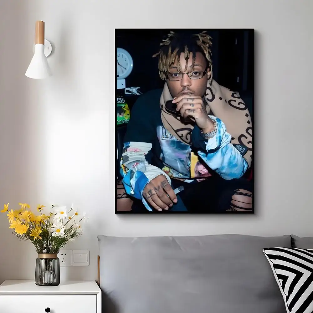 rap singer j-juice WRLD Poster Modern Luxury Wall Poster Home Decor Space Enhancer
