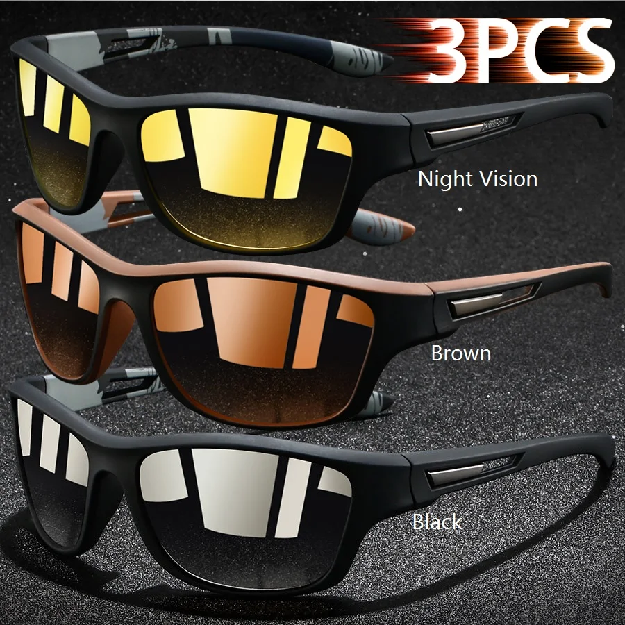 Modische Vintage-Sonnenbrille für Radfahren, Angeln und Sport - Unisex-Sonnenbrille für Laufen, Radfahren und Bergsteigen – Detail 29