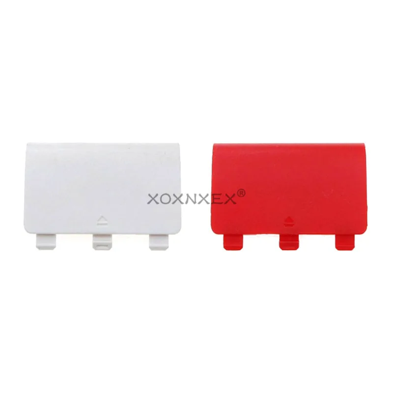 Xoxnxex 2 Stuks Plastic Batterijdeksel Voor Xbox One X S Draadloze Controller Deksel Achterkant Behuizing Behuizing Behuizing Deurdeksel