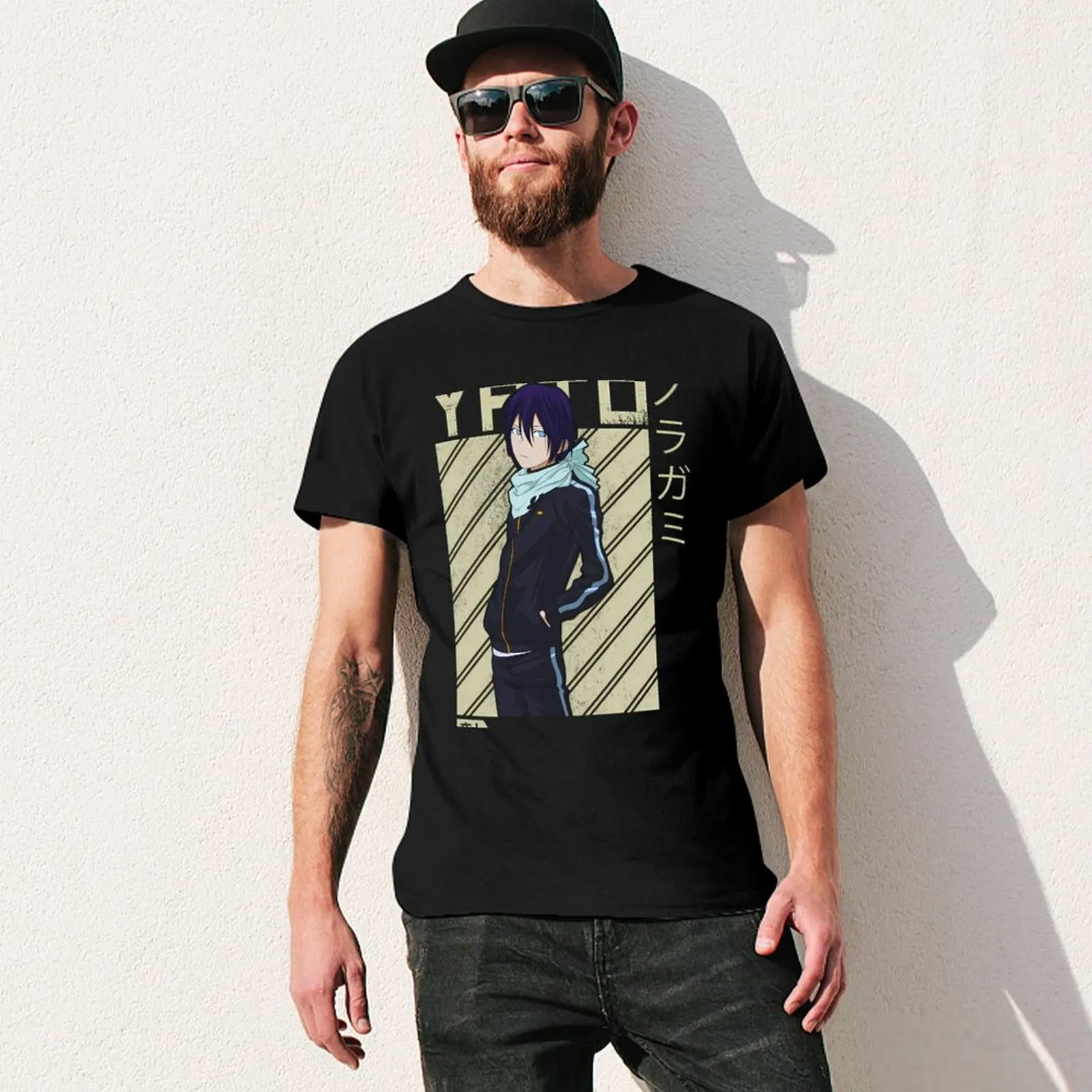 Noragami Yato Otaku 2 T-Shirt Casual Minimalist Short Sleeve Top