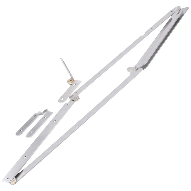 Modern 180Degrees Stainless Steel Bi-Folding Door Mechanism Full Access Hardware Sliding Barn Hinge System for Kitchen Home