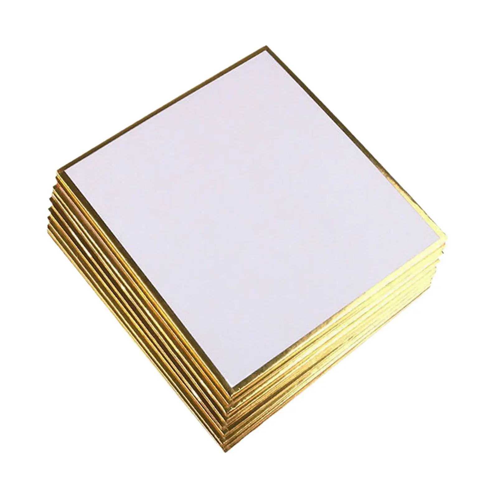 10Pcs Shikishi Boards Multifunctional Square Arts and Crafts Supplies Washi Paper Artist Signature Boards for Autographs Cosplay