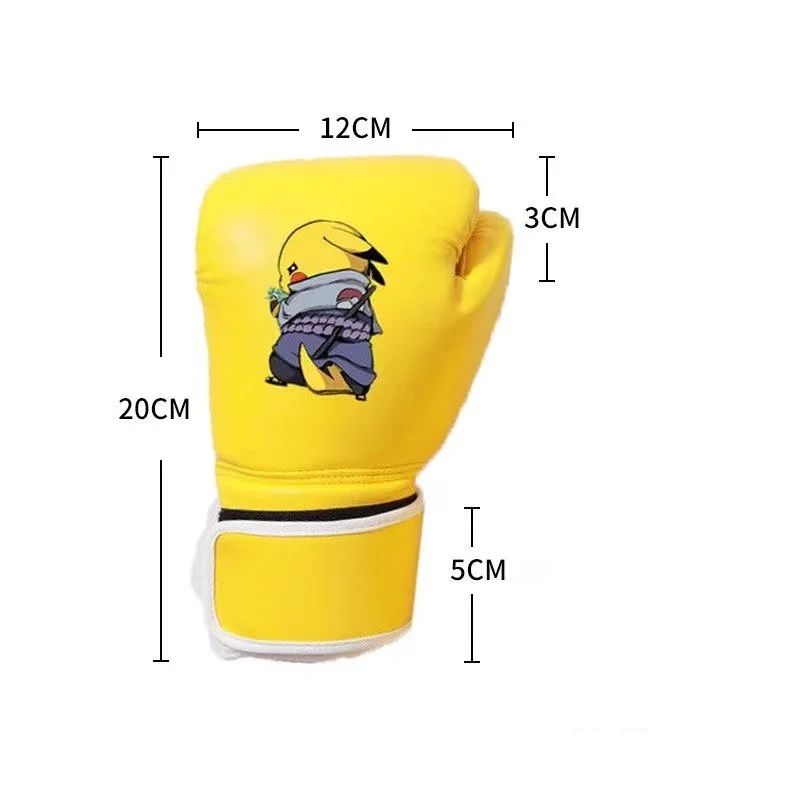 Children's Boxing Glove High Quality PU Cartoon Fun Sanda Fighting Training Glove Teenager Muay Thai Boxing Training Accessories