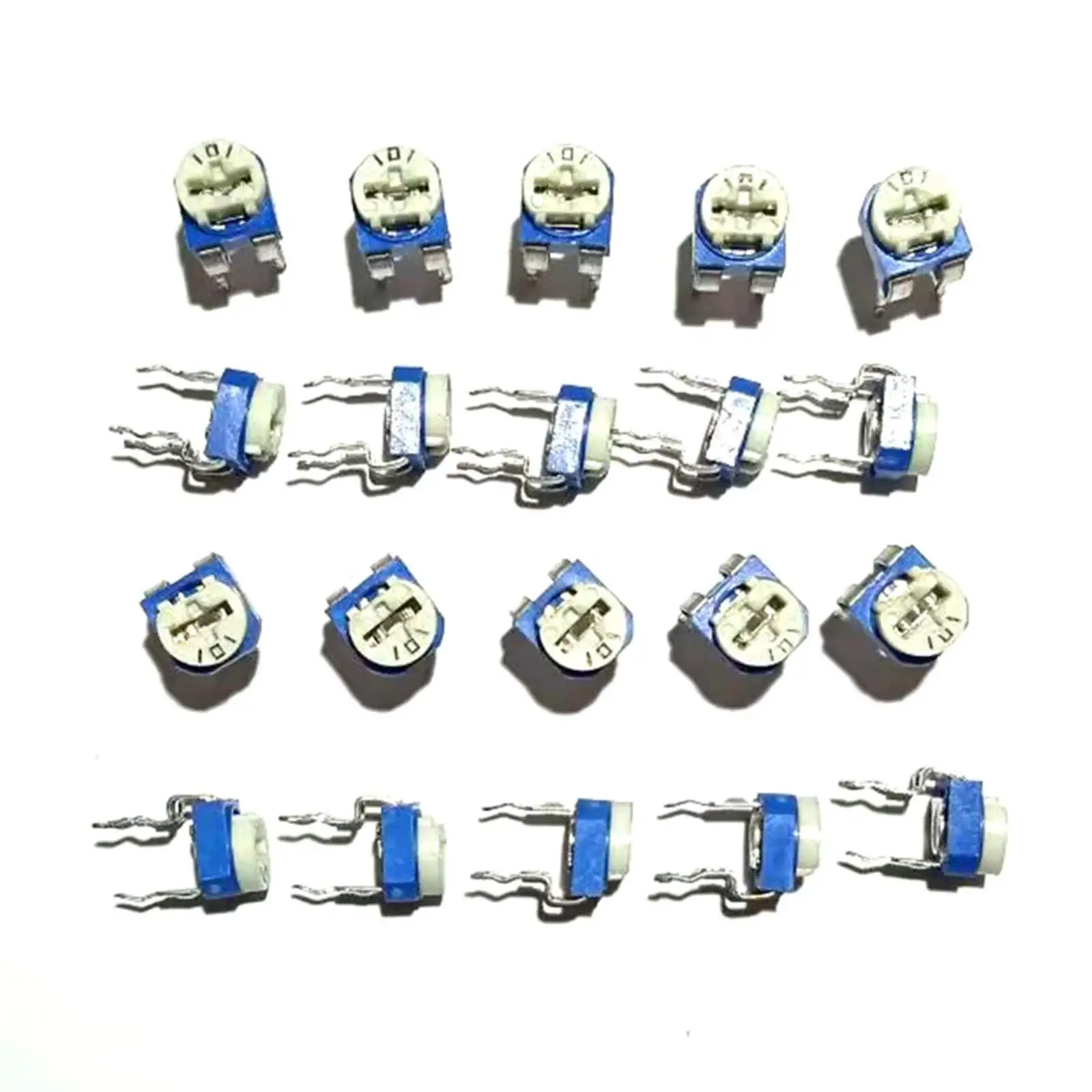 20 Pieces Potentiometer Variable Resistor for Convenient Installation Direct Replacement Durable Long Service Life Professional