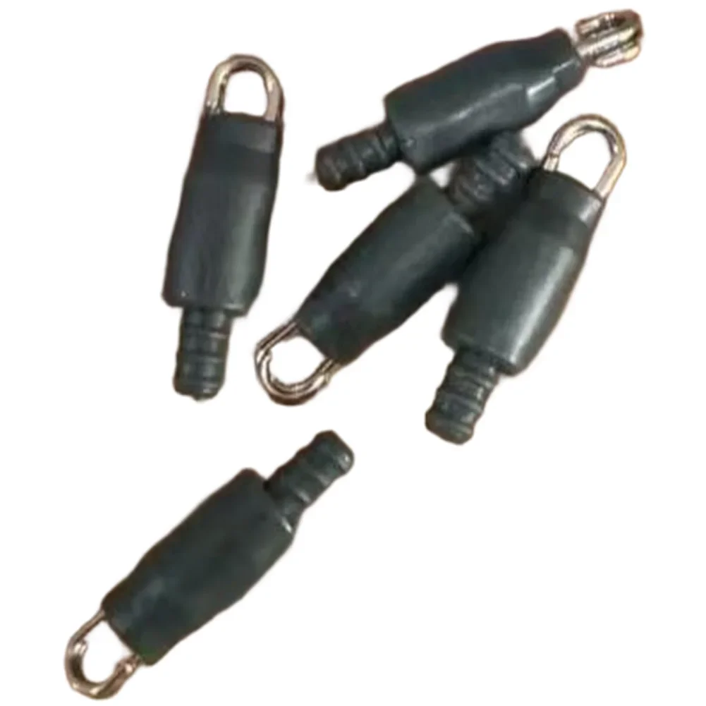 Rubber For carp Fishing Connector - Quick Change Rig Accessory 20mm Size with 0.65mm Line Hole for Smooth Threading