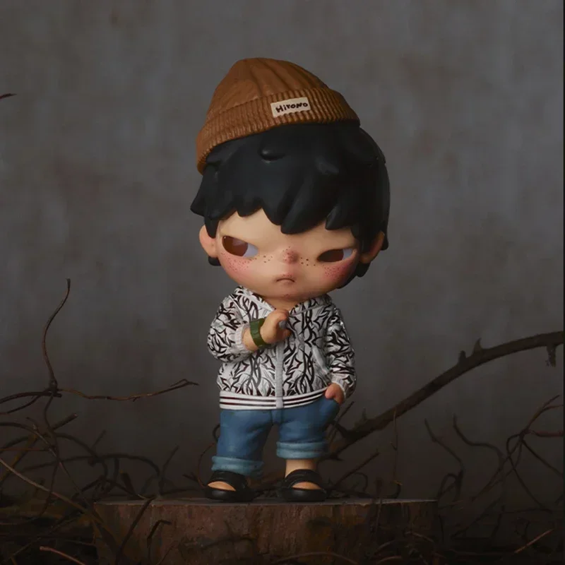 POPMART-caja ciega de la serie Hirono X CLOT, juguetes, caja misteriosa, bolsa de adivinación, colección de adornos de escritorio, figura de Anime bonita