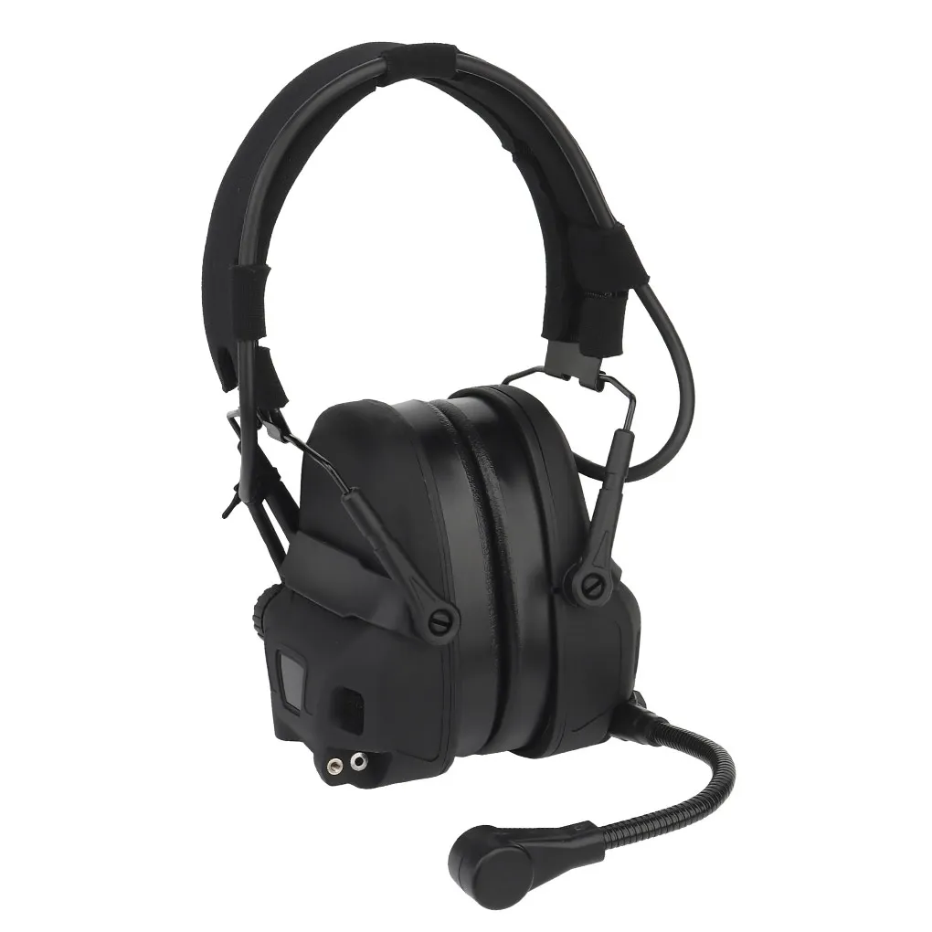 WOSPORT Electronic Earmuff Shooting Adjustable Ear Muff with Microphone