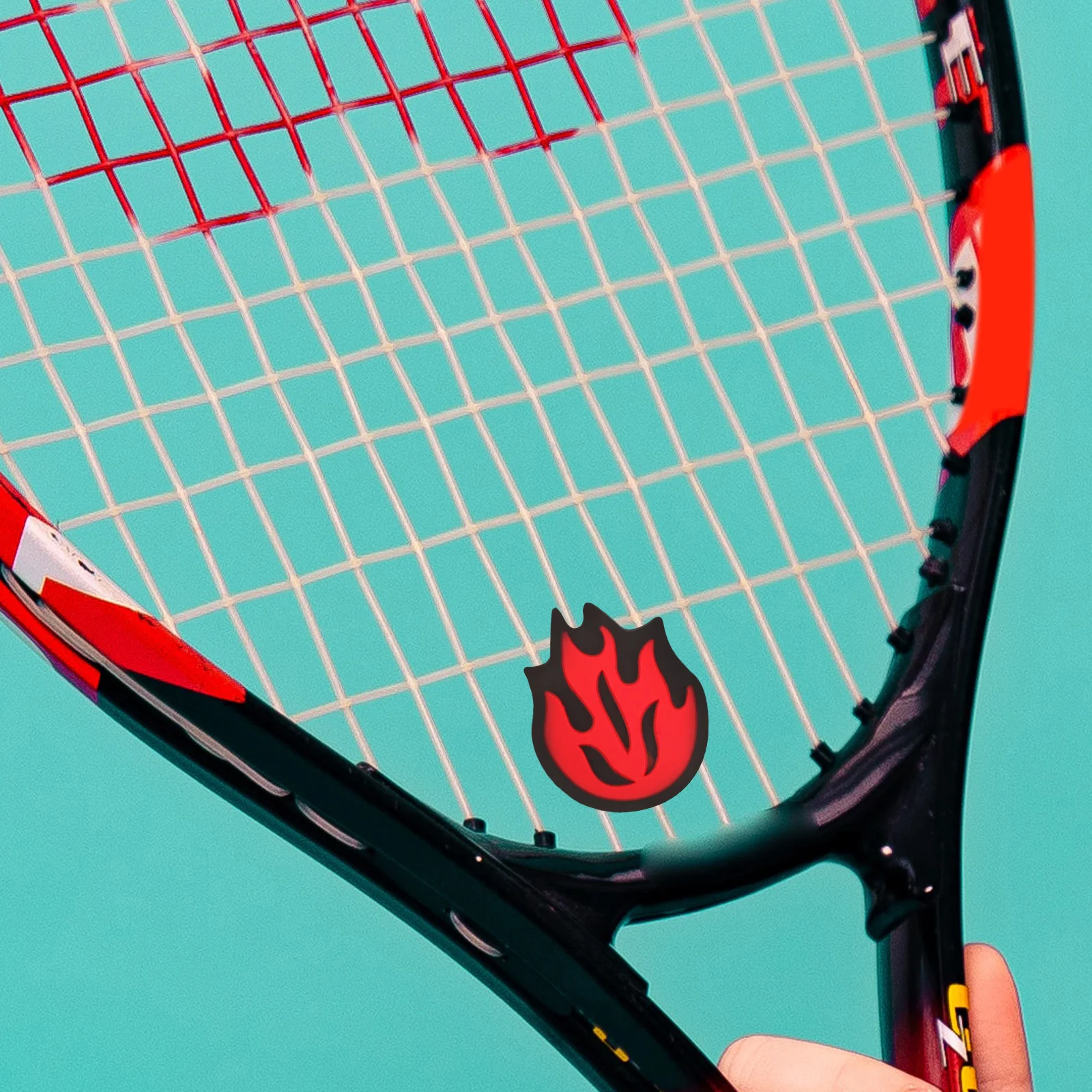 

6pcs Tennis Racket Shock Absorber Silicone Dampeners Unique Strip Vibration Reducer for Tennis Accessories