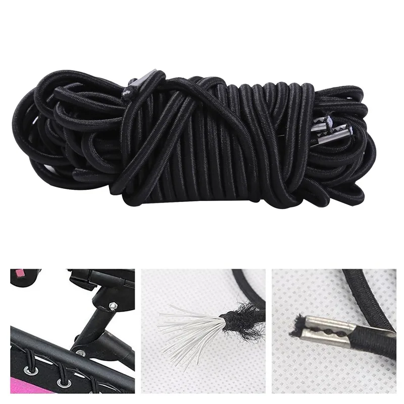 4Pcs Elastic Bungee Rope Cord for Folding Chair Zero Gravity Chair Recliner Laces Replacement Part Recliner Lounge Home Supplies