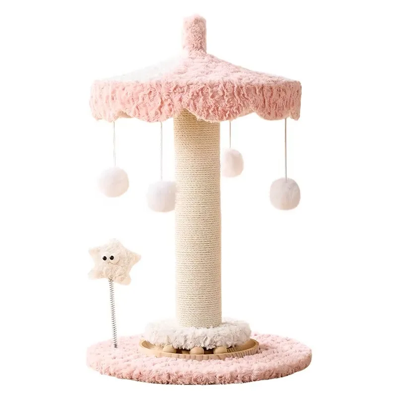 

Eco-Friendly Safe Wood Cat Tree for Cats-Indoor Interactive & Movement Toy
